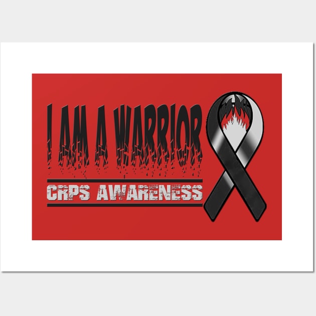 CRPS Awareness Wall Art by Tshirt0101